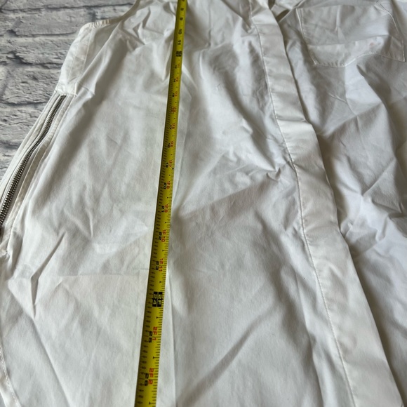 S Athleta HAYES SHELL White Zipper Sides Mint Conditions Activewear Athletic wea - Picture 3 of 11